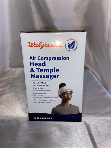 Walgreens Air Compression Head And Temple Massager 509537 / Rechargeable - Picture 4 of 5