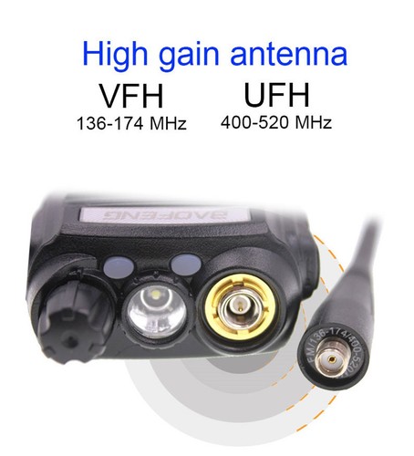 BaoFeng UV-82 5W VHF UHF Dwuzakresowy dwukierunkowy radio CTCSS DCS Nadajnik-odbiornik - Zdjęcie 7 z 9