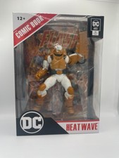 New McFarlane DC Page Punchers Heat Wave 7  Figure   Flash Comic