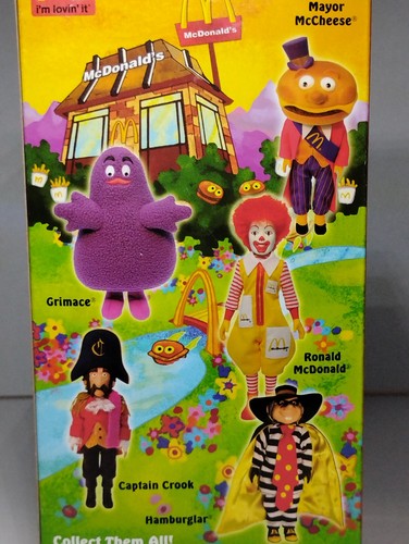 McDonald's McDonaldland 6" Hamburglar Poseable Figure New 2008 - Picture 8 of 9