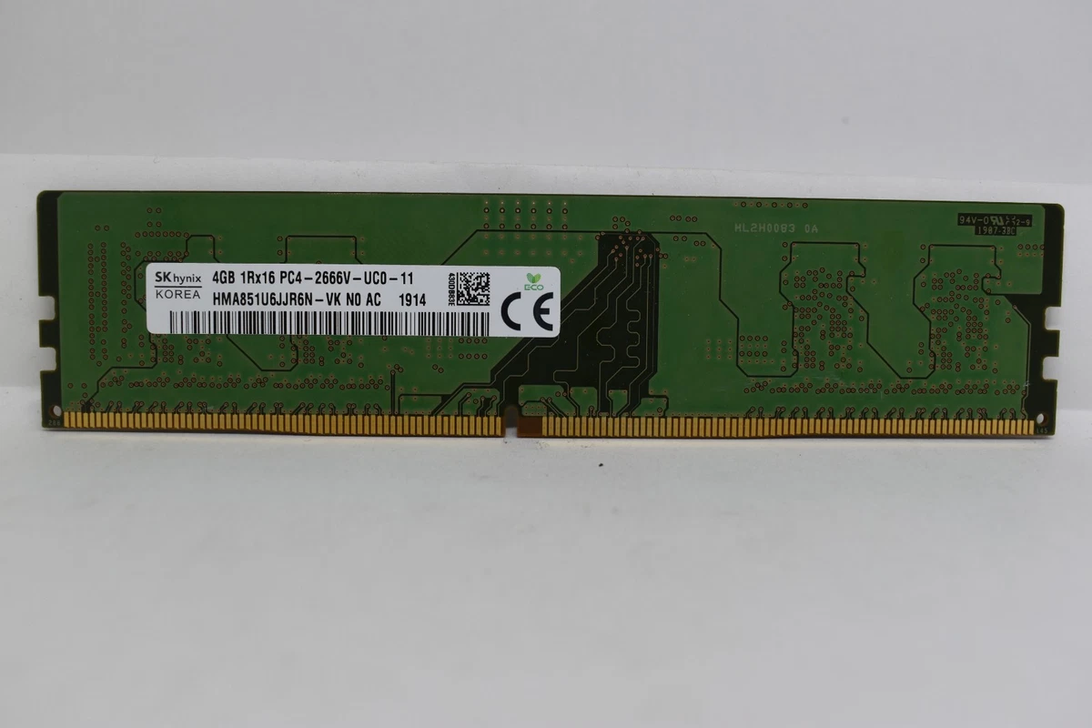 PC4-21300 (DDR4-2666) Bus Speed 4 GB Capacity per Module DDR4