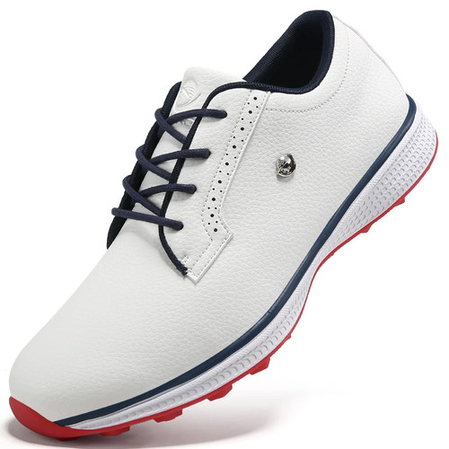 Herren Golfschuhe Atmungsaktiv Golf Sneaker Bequem Rutschfest Wanderschuhe - Bild 30 von 31