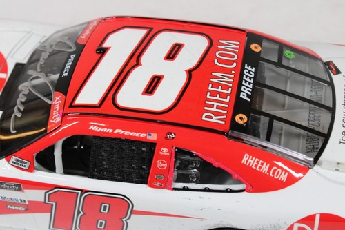 RYAN PREECE 2018 AUTOGRAPHED #18 BRISTOL RACE WIN RHEEM TOYOTA /108 MADE XRARE!! - Picture 15 of 19