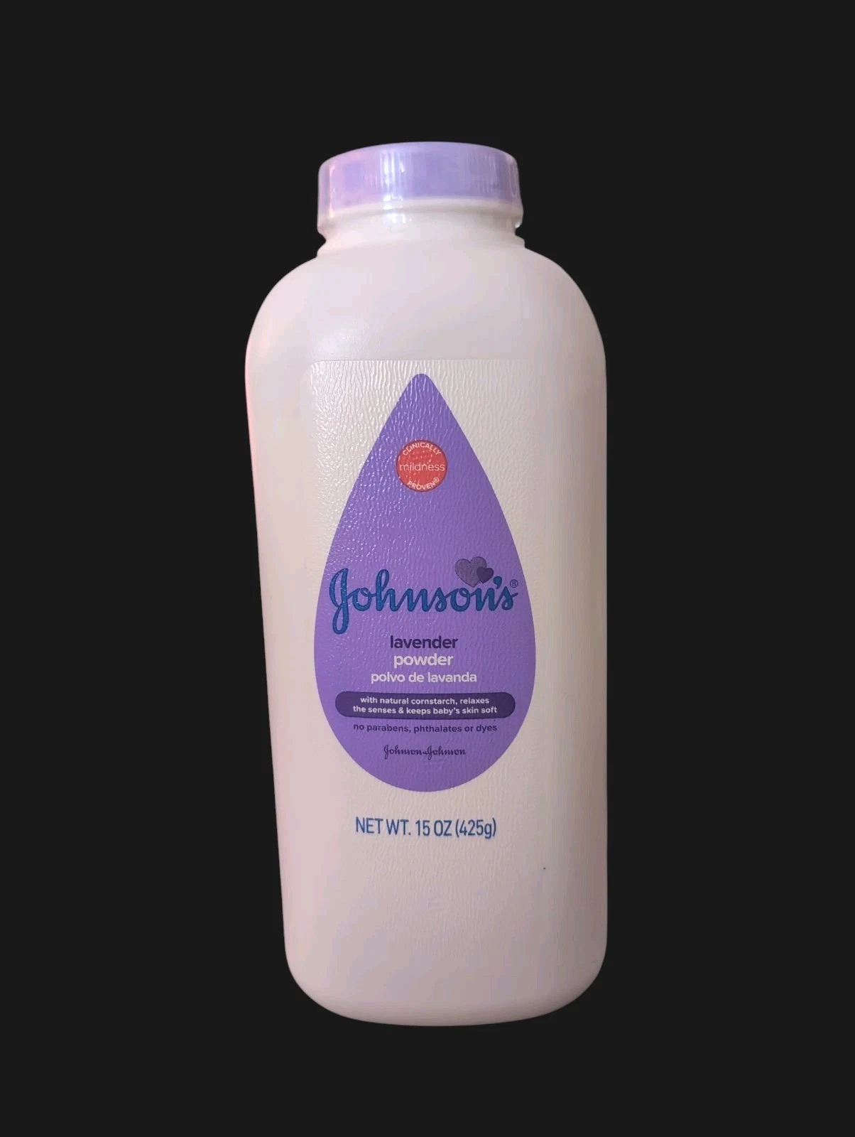 Johnsons Baby Powder Lavender Calming with Cornstarch Hypoallergenic Talc Free
Opens in a new window
