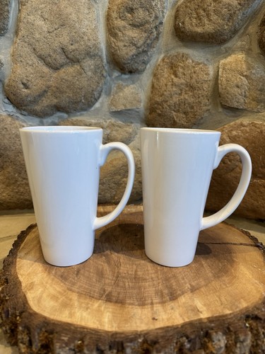 RUM CHATA 2ER SET GROSSE KAFFEETASSEN 14 Unzen TASSE WARM KALT RETRO BAR ABENDESSEN GLASWAREN - Bild 6 von 9