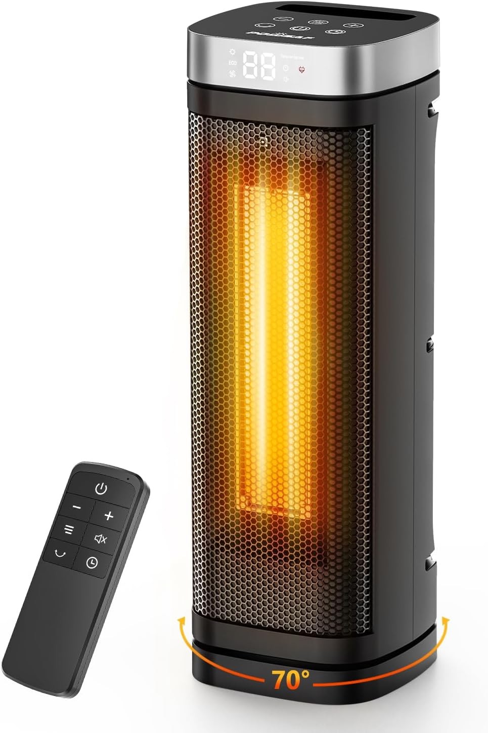 , 1500w Electric Heaters For Indoor Use With Thermostat, 7