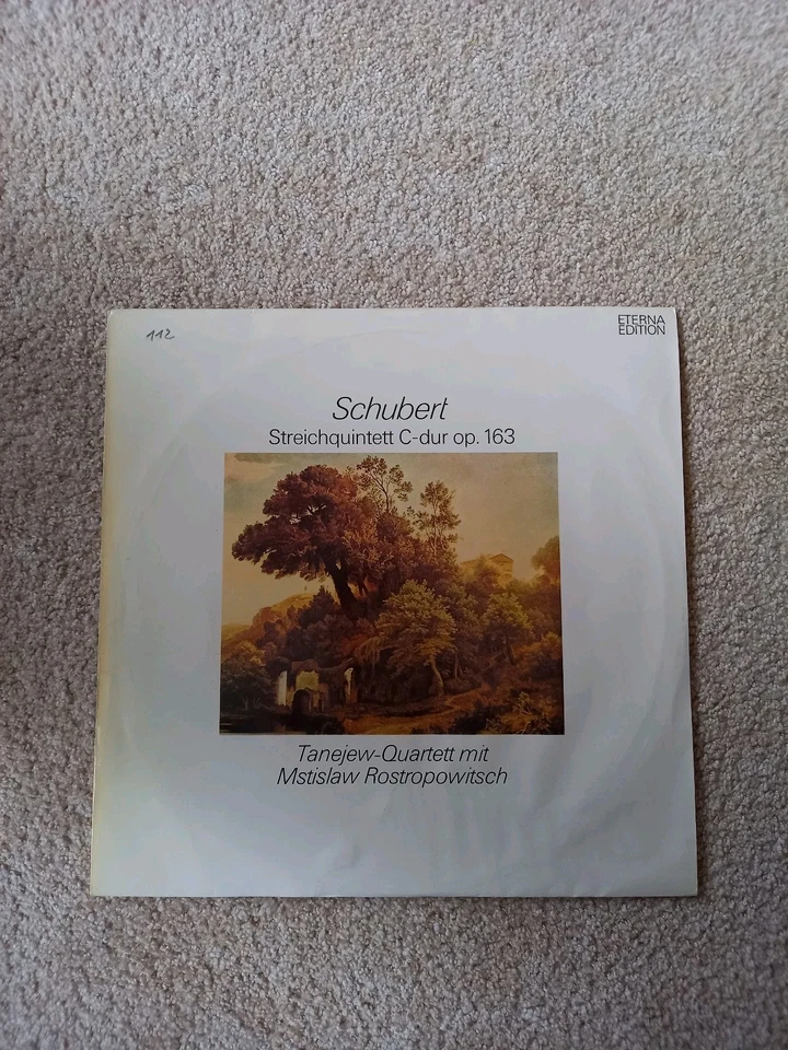 DIETER ZECHLIN, TANEJEW - QUARTETT ~ ROSTROPOWITSCH, RÖGNER... & "SCHUBERT" - Bild 4 von 4