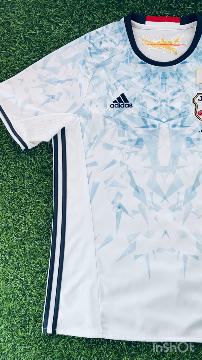 adidas 日本代表シャツ 2016-2017イレブンブルー Japan 2016 2017 Official Away Jersey Shirt Kit – JPN XL - World
