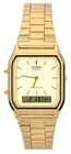 Casio Quartz Analog Digital Gold Tone Casual AQ-230GA-9DMQ  Men's Watch