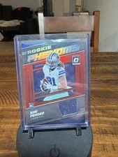 2021 Donruss Optic Simi Fehoko Rookie Phenoms Red Prizm RP-42 Patch RC