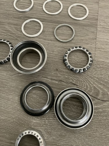 CAMPAGNOLO RECORD HEADSET ISO THREADING 26.4 MM RACE ALUMINUM 114 GRAMS - Picture 6 of 8