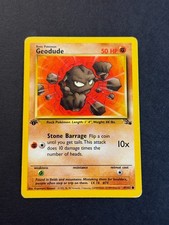 Geodude | Fossil | First Edition | Regular | Common | 47/62 | 1999