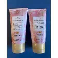 TWO Pantene Pro-V Miracle Moisture Boost With Rose Water Conditioner 2.5 oz.
