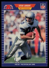 1989 Pro Set #396 Steve Largent Seattle Seahawks