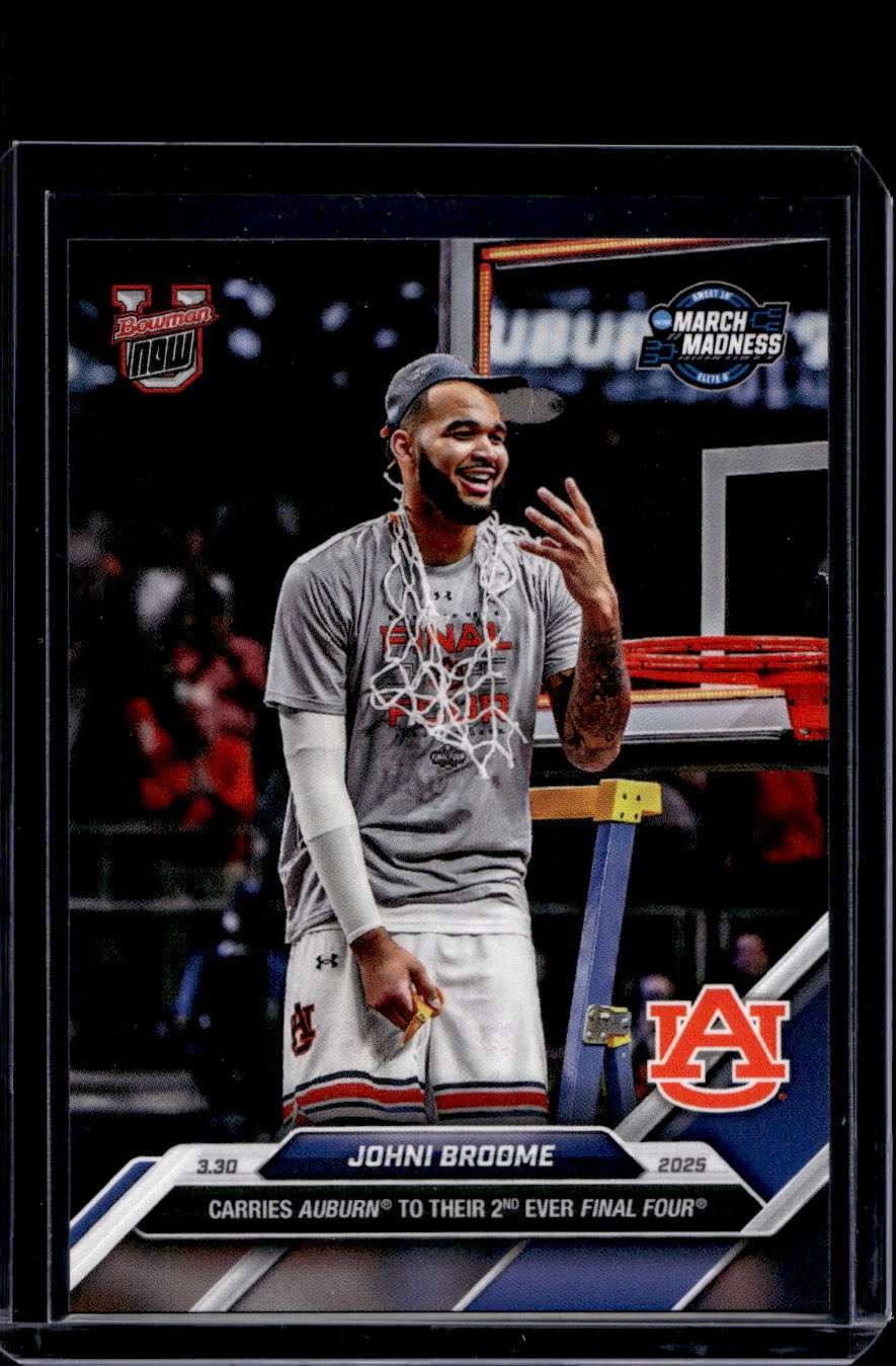 2024-25 Bowman U Now Topps #105 Johni Broome Base Card (Qty)