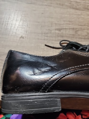 Stacy Adams Herren Oxford Schnürschuh schwarz Leder Größe 12 mit Schnürung guter Zustand - Bild 14 von 16