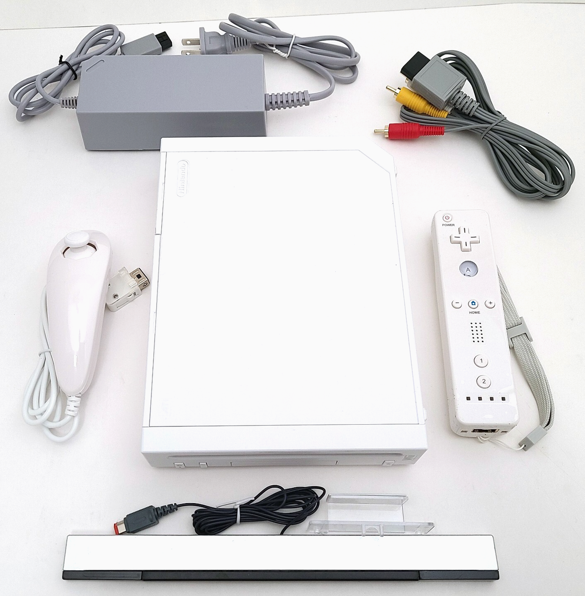 Nintendo Switch Nintendo Wii RVL-S-KAAH Complete NINTENDO WII System Bundle Console Video Game