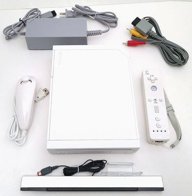 Nintendo Switch Nintendo Wii RVL-S-WD NINTENDO WII White Console RVL-S-WD In Box Tested Working