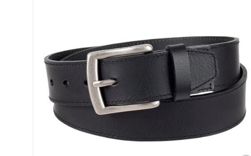 Columbia Men's 100% Buffalo Leather Belt, Black Large 36-38 - Picture 4 of 4