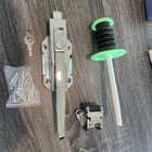 Walk-In Cooler/Freezer Door Handle & Closer Radial Latch Kit, Base Height 1.8”