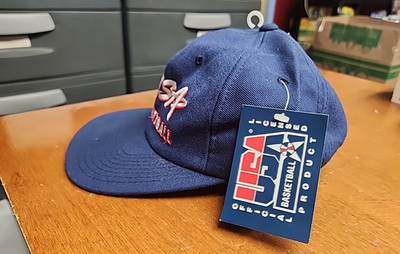 帽子 USA Dream Team 90s Vintage Snapback NEW RARE VTG 1990s USA Dream Team Olympic Basketball Champion