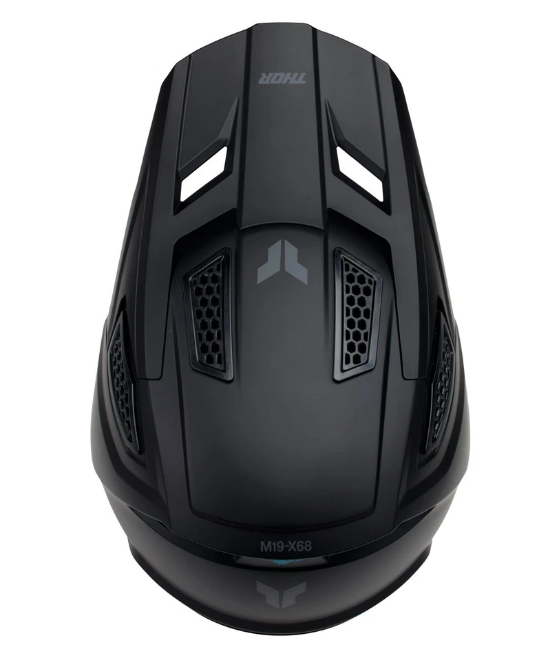 Casco Thor Fleet Cara Completa - Apagón Mate - Adulto Talla XS 0110-8885 Foto 4 de 4