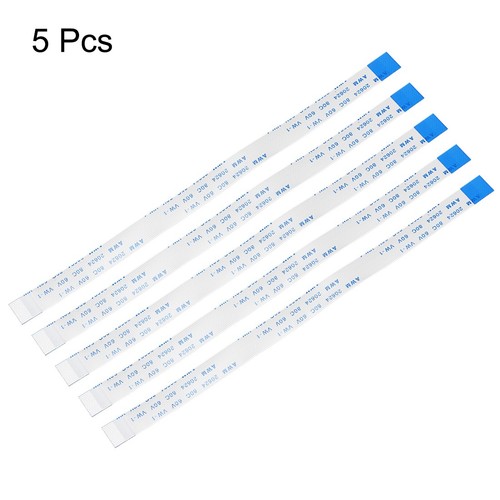 5Pcs Flexible Flat Cable 16 Pins 0.5mm Pitch 150mm FPC FFC Ribbon Cable - Picture 2 of 6