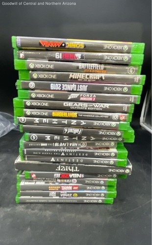 Lot Of 20 Microsoft Xbox One Sports Action Fitness Fighting Video Games