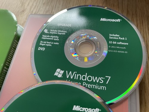 Microsoft Windows 7 Home Premium 32 & 64-bit UPGRADE for Vista w/ Product Key - Picture 2 of 5