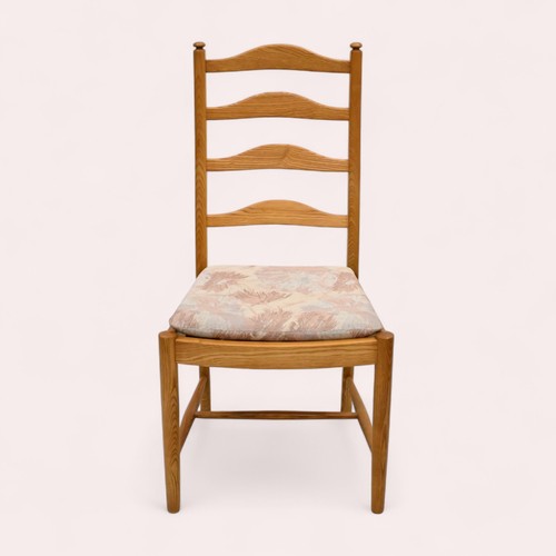 4 Ercol Dining Chairs Model 823 Penn Ladder Back Light Finish FREE UK Delivery* - Picture 4 of 24