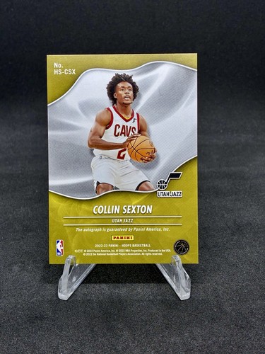 COLLIN SEXTON 2022-23 Hoops Basketball Hot Signatures Autograph #HS-CSX! - Picture 2 of 2