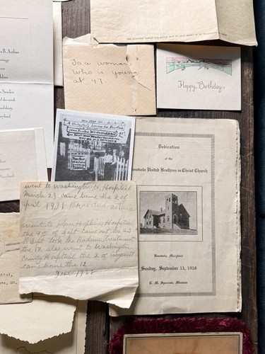 1930er Maryland Briefe Daisy Harmon an Flora Ramsey Familie Ephemera Lot - Bild 5 von 24