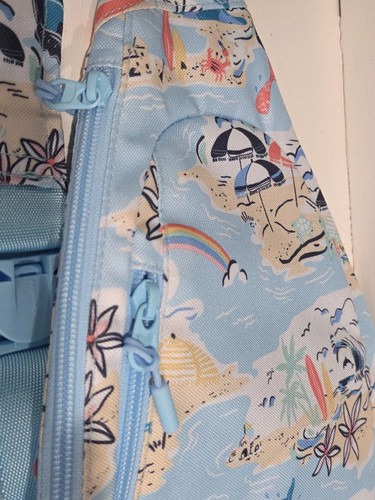 Vera Bradley Lighten Up Beach Treasure Sling Backpack Crossbody Travel Bag - Bild 4 von 5