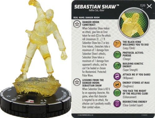 Marvel Heroclix X-Men X of Swords Uncommon : Sebastian Shaw - 026 - Bild 1 von 2