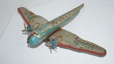 MARX Tin Friction SKYCRUISER NC-10 STRATOLINER 700 AIRLINE 50234 Propeller Plane