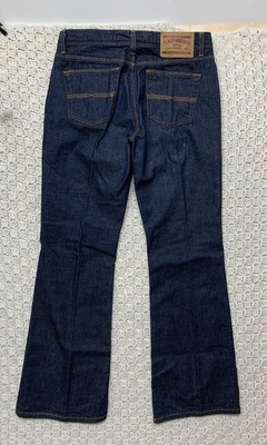 Express Hipster Flare Jeans Women Sz 5/6 Precision Fit 100%Cotton Dark Wash