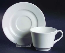 Lenox White Oasis Cup & Saucer 313315