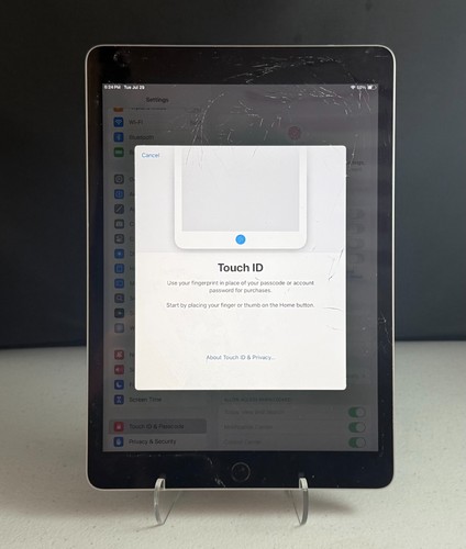 Apple iPad 9. Generation 64GB Wi-Fi 10,2 Zoll Space Grau Tablet MK2L3LL/A A2602 :) - Bild 2 von 15