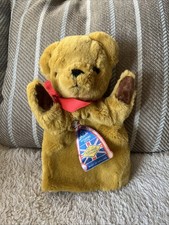 Merrythought Golden Finger Puppet Teddy Bear - RARE