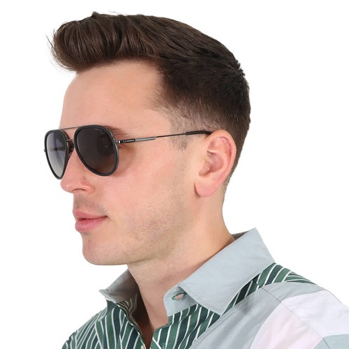 Carrera Polarized Grey Shaded Pilot Unisex Sunglasses CARRERA 1044/S 0003/WJ 57
