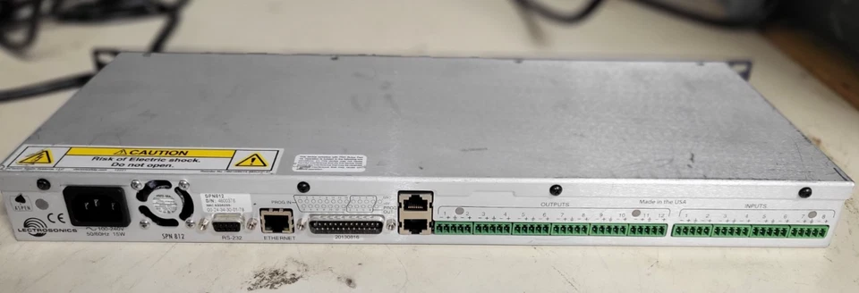 Lectrosonics SPN812 8x12 ASPEN Digital Mixer NO connectors - Image 3 of 4