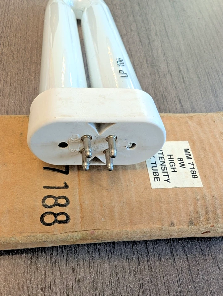 MM7188 8W UV T6 4 PIN U-Shape Fly Killer Zapper Bulb Blacklight BL368 LP106 NEW - Image 4 of 4