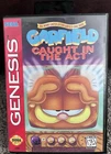Garfield Caught in the Act (Sega Genesis) Complete CIB Game Case Manual Tested