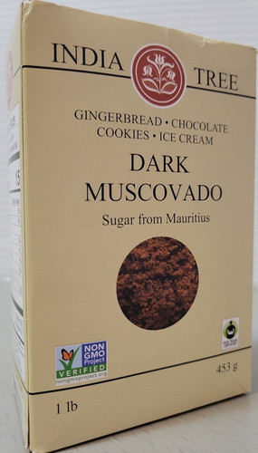 India Tree dunkler Muscovado Zucker 1 Pfund Box unraffiniert braun Backen Mauritius - Bild 1 von 4
