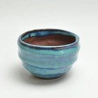Pot À Bonsai Myo Banko Ware Turc Bleu N° 3