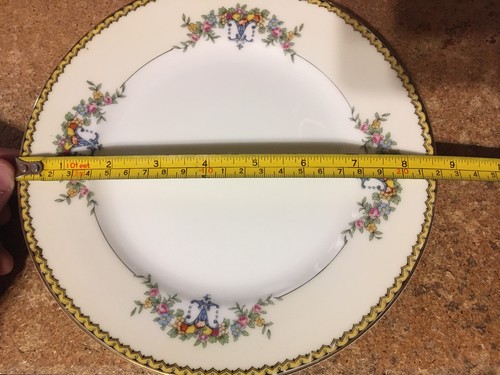 9er SET NORITAKE M MODJESKA MUSTERPLATTE 8,5" / FALSCH 052 - Bild 5 von 6