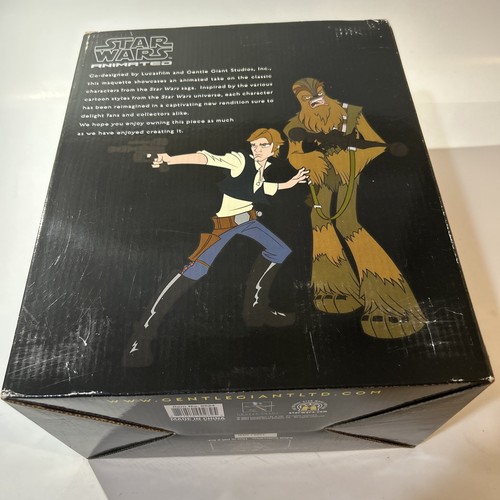 Gentle Giant Star Wars animato Han Solo LTD 1249 /3000 - Foto 4 di 7