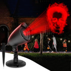 Halloween Red Skull Projector LED Light Waterproof Outdoor Indoor Decor Party