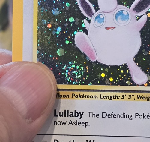 Pokémon TCG Wigglytuff Base Set 2 19/130 Holo Unlimited Holo Rare 🌌SWIRL🌌 - Picture 14 of 14