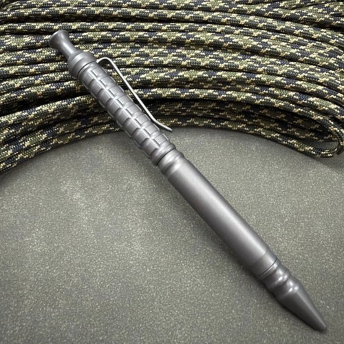 Hot EDC Titanlegierung Taschenkugelschreiber Büro Schreibwaren Outdoor Schallplatte Stift - Bild 2 von 8